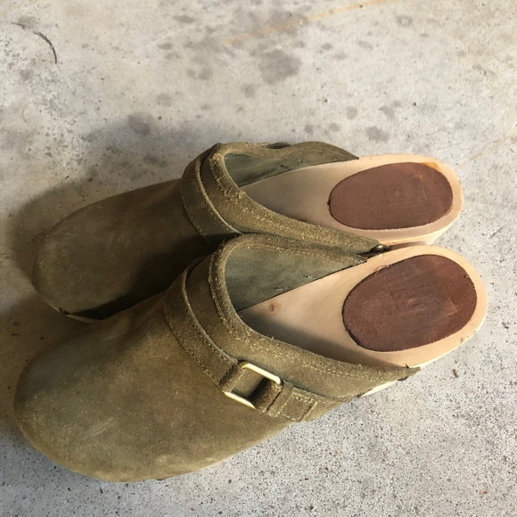 Gap green heeled clogs - Picture 2 of 5